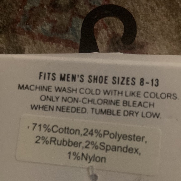 Men 5 pack no show socks - Picture 3 of 4